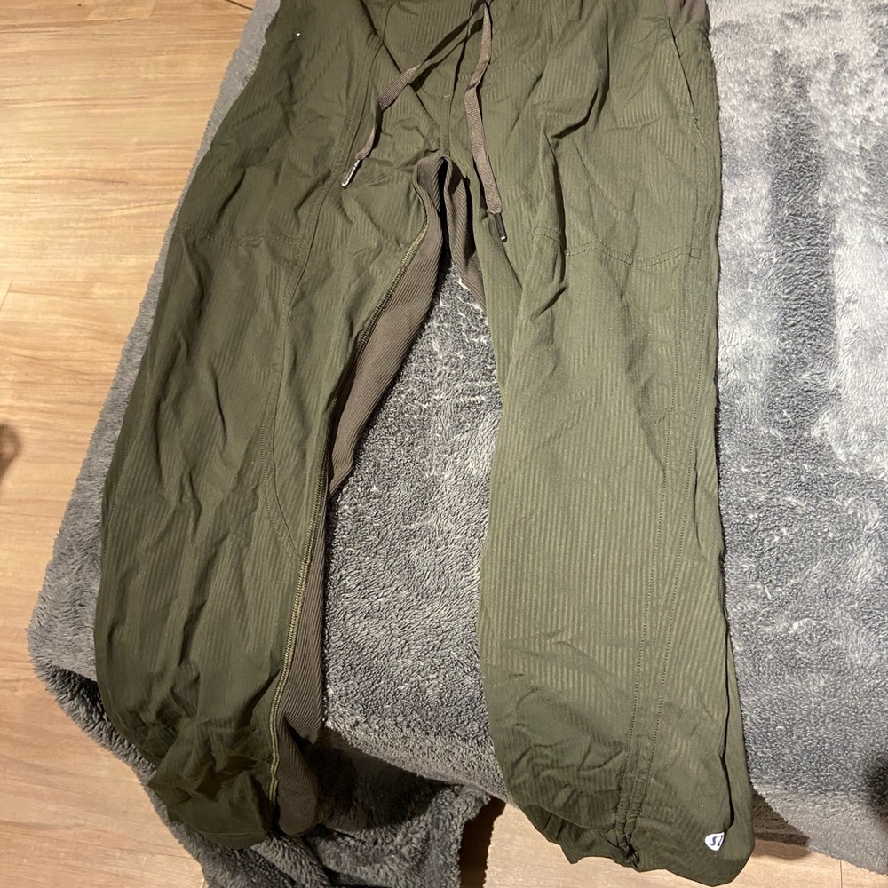 Green Lululemon Joggers